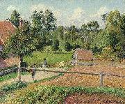 Camille Pissarro View from the Artist's Window USA oil painting artist